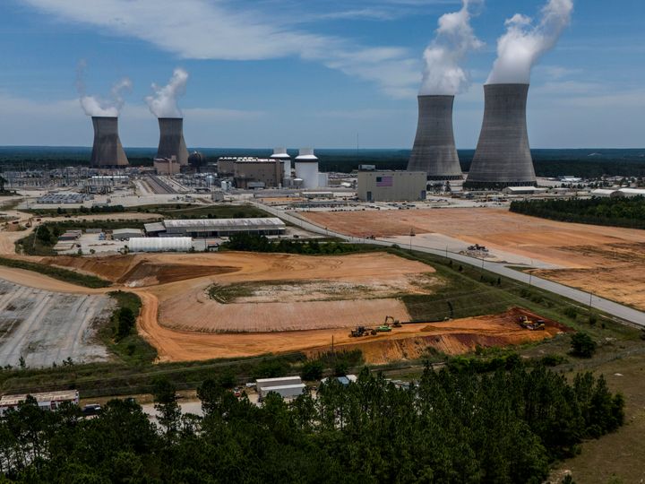 The four nuclear reactors and cooling towers are seen at the Alvin W. Vogtle Electric Generating Plant, Friday, May 31, 2024, in Waynesboro, Ga. The two newer units at the plant are the only two new reactors built from the scratch in the U.S. in decades. 